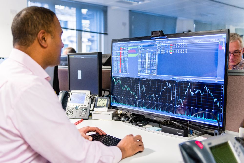 How is risk management connected to financial trading ?