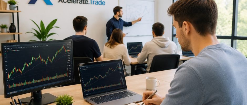 How do lot sizes affect forex risk in the Xcelerate Trade approach?